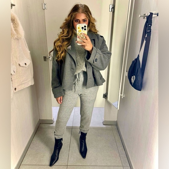 H&M Jackets & Blazers - H&M Cropped Trench Jacket